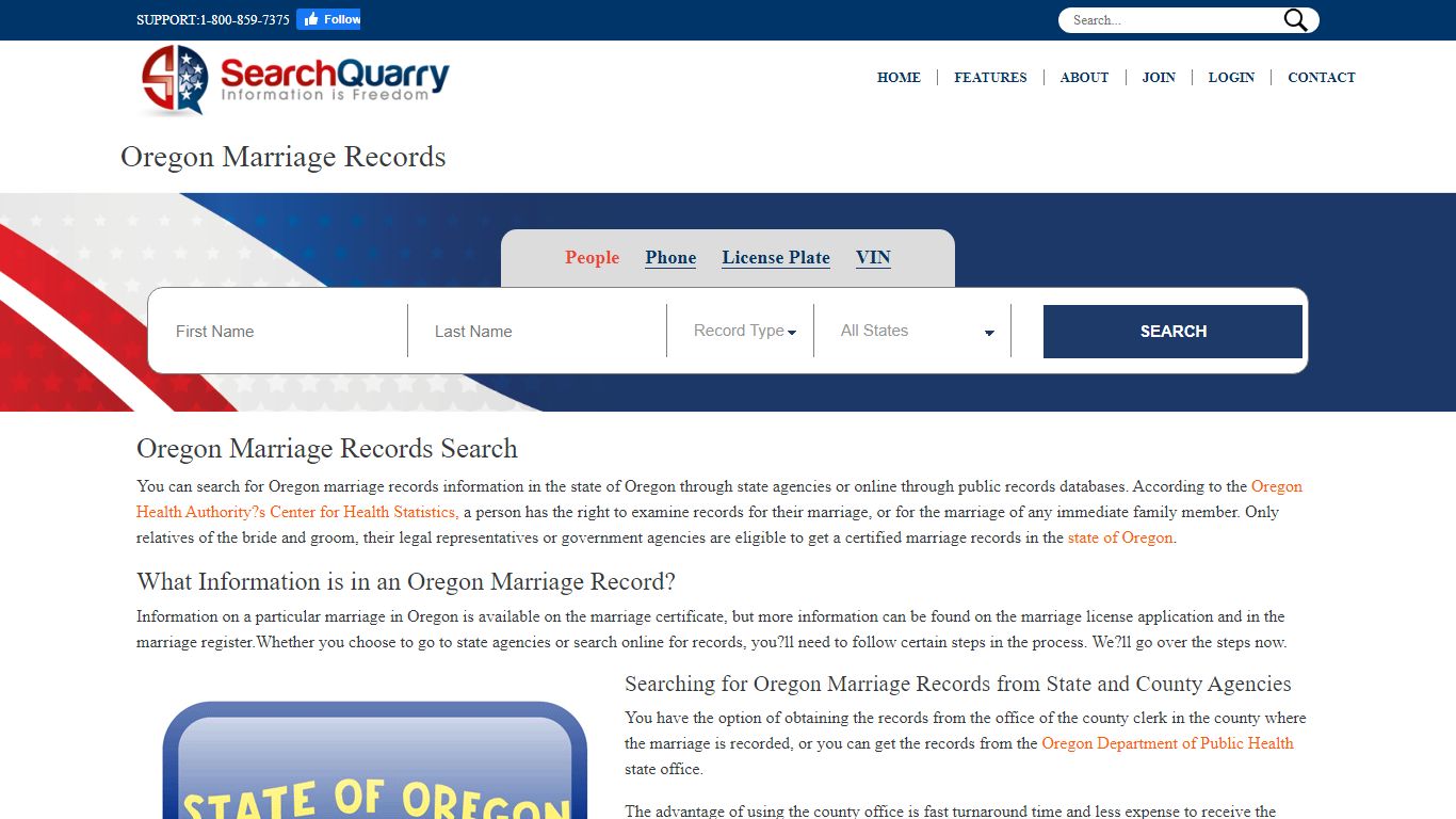Free Oregon Marriage Records | Enter a Name to View ... - SearchQuarry